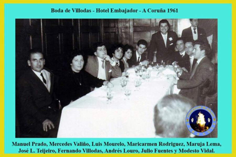 1961 - Boda en el Hotel Embajador